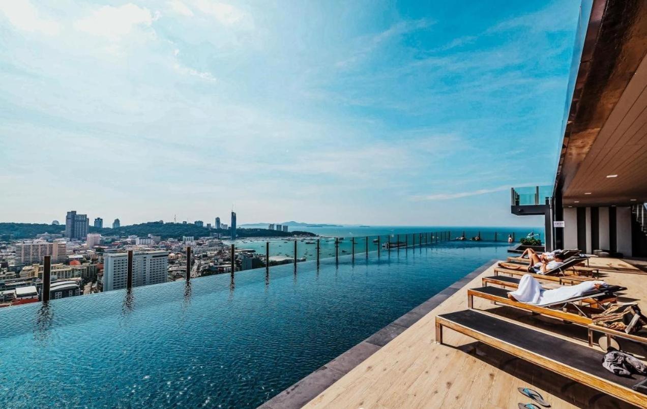 Great Location With Infinity Pool -Central Pattayaアパートメント エクステリア 写真